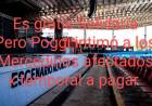 Calle Angosta Solidaria  y Poggi que  intima a los afectados del granizo hace un año  , a qué devuelvan el préstamo, sino los ejecutan .