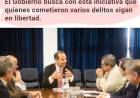 El Gobierno dijo en el Senado que personas con antecedentes queden en libertad . Desconocimiento o Furcio del pasquín oficial???
