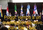 Poggi socialista.Cooperativas y expropiaciones como Circus  en la mira.Muy lejos de MILEI, que las quiere destruir El convenio con la UNVIME lo reafirma .El aumento del desempleo preocupa.