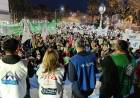 El Gobierno despidió 50 médicos de Carrera Sanitaria, 300 de Inclusión y Thubier casi 90 .Caos social económico que él Gobierno ignora .Marcha intersindical impresionante .