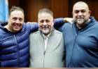 El poggismo explotó de Peronismo . Una foto de Maxi, Toti y Endeiza lo  evidenció.Viva Perón carajo .