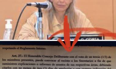 Burrada de Flavia Coria y la oposición en el Concejo . Estudiar urgente y leer el reglamento 