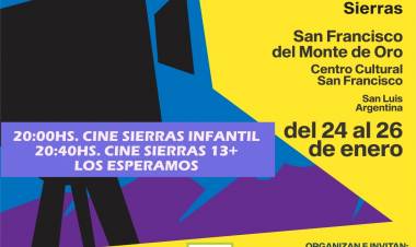 Festival "Cine en las Sierras" en San Francisco