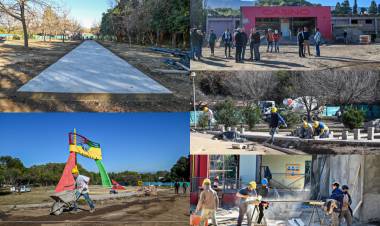 MERLO: avanzan las obras en el Centro de Convenciones