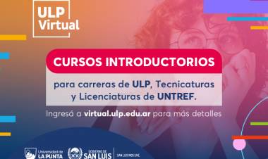 ULP Virtual: comenzaron los cursos introductorios