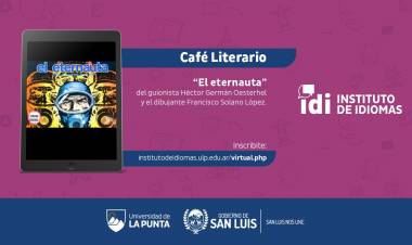 La nueva edición de Café Literario presenta “El Eternauta”