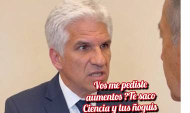 Primera podada política.Poggi desafió a Adolfo y le echó todos los funcionarios del Ministerio de Ciencia e Innovación.