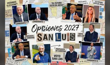 Poggi, Maxi, Alberto, Adolfo, Bartolo, Negri y Fabi , empiezan la carrera por la Gobernación.Analisis de situación.