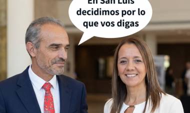 Becerra : los ojos de Lule (Karina) en San Luis soy yo . Tremenda declaración política .Si soy Intendenta en Villa Mercedes , será por su negociación 