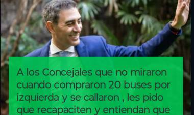 San Luis  y otra polémica : los que permitieron comprar directo 20 ómnibus por izquierda  , se opusieron ahora a la compra de 7 por derecha .La incoherencia innecesaria .