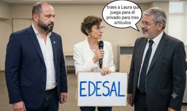 Ridiculez en Senado:aprobaron un Plan Maestro de Energía,de solo 3 artículos y leídos por Castro Luna .Se hizo con él aporte de Giumelli, que cuida los intereses privados y no la gente .