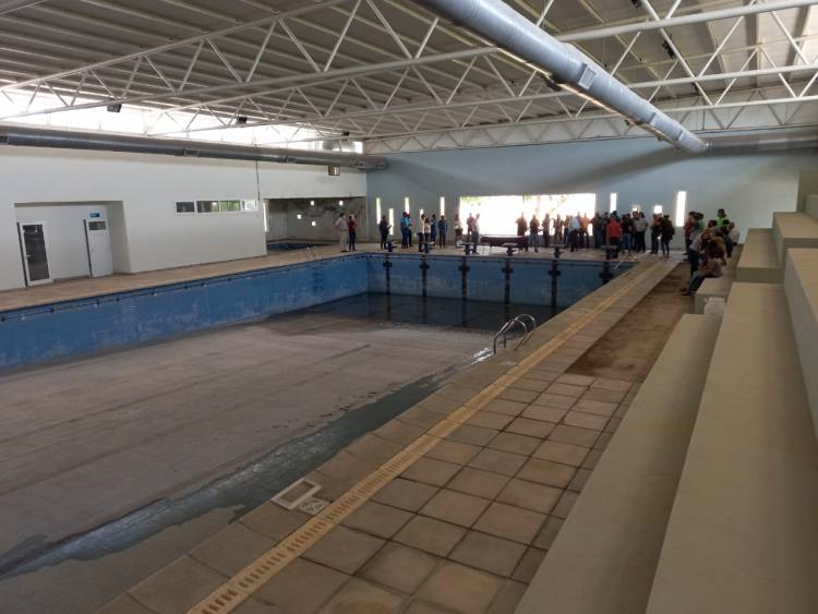 Escuela “Elías Adre”: se viene la pileta climatizada