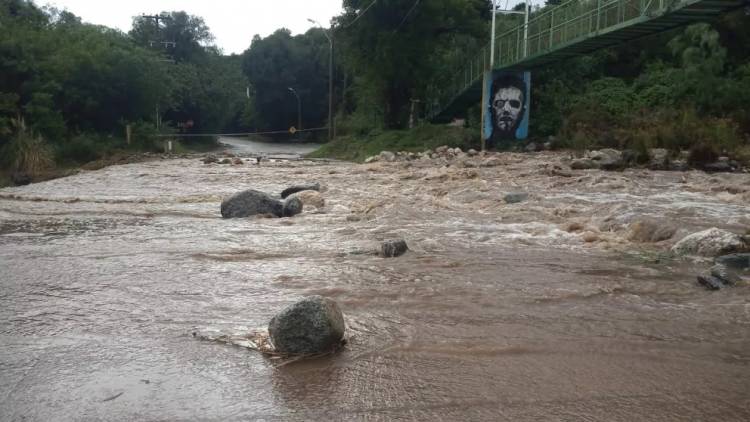 Merlo: temporal con más de 60mm de lluvia
