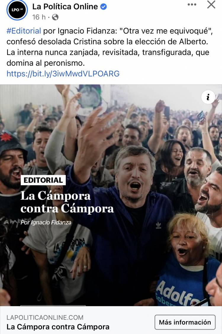 Alicia Arrieta “al Adolfo no lo manda Cristina,solo lo respetan ,eso molesta al poggismo -Macrismo intolerante