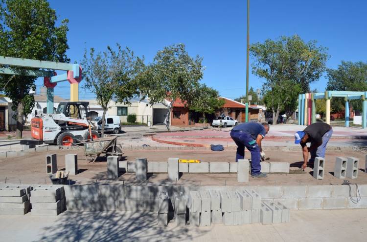 Más de la mitad del parque del B° Amppya está hecho