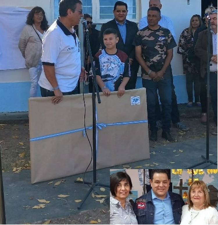 Saladillo:emociòn por Malvinas y gestos polìticos superadores