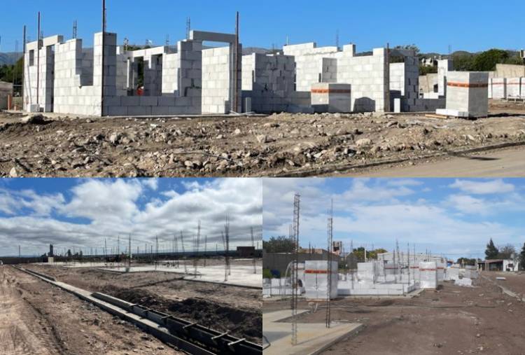 La Provincia construye viviendas en Belgrano