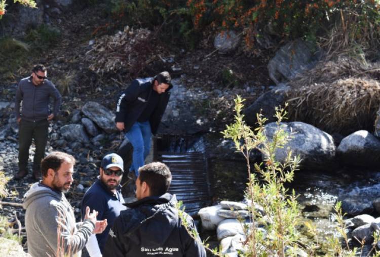 MERLO: relevamiento en los sistemas de agua cruda