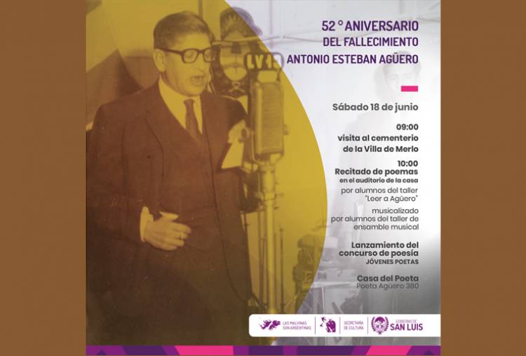 Homenaje a Antonio Esteban Agüero en Merlo