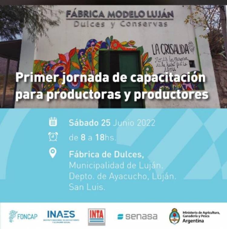 LUJÁN: capacitación en el corredor del norte puntano