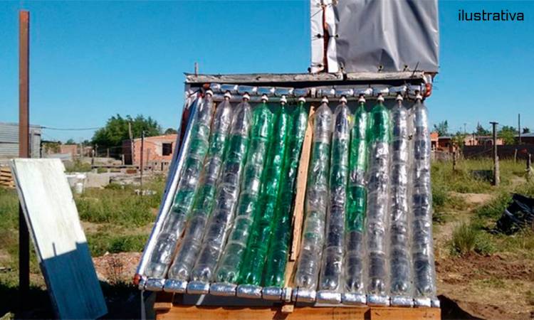 UNSL con NACION hacen Termotanques  con reciclables para sectores  vulnerables 