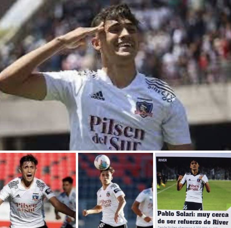 Pablo Solari, el sureño de Arizona, cerca de River 