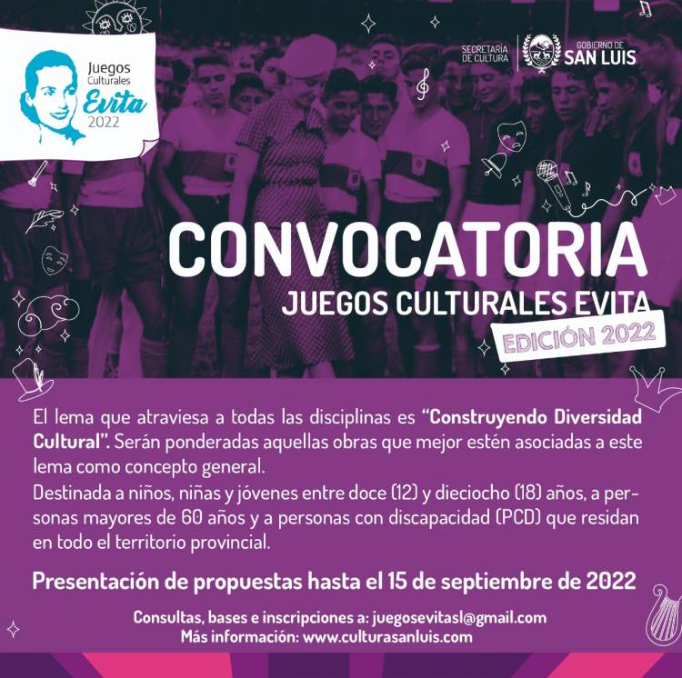 Juegos Culturales Evita: Construyendo Diversidad Cultural