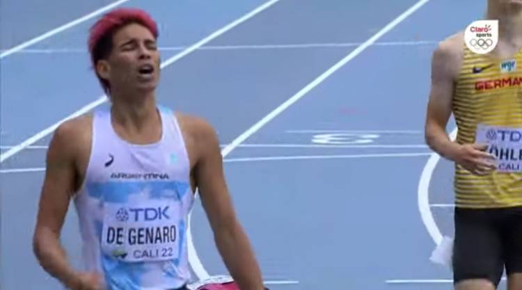ATLETISMO: Bruno De Genaro clasificó a semifinales 