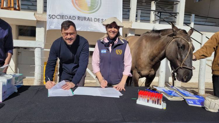 La Rural San Luis y una campaña sanitaria contra la AIE