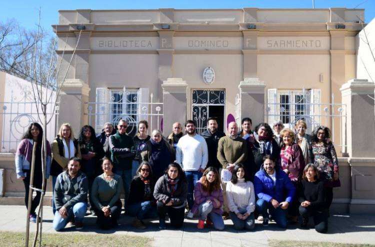 JUSTO DARACT: encuentro de bibliotecas populares 