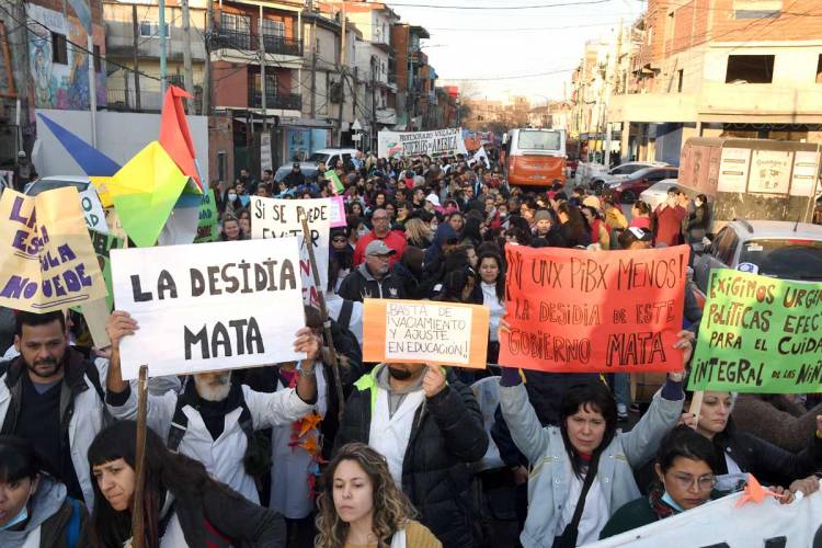 Siete cuadras contra Larreta por la nena muerta por desnutrición en la Ciudad. Vergüenza ajena 