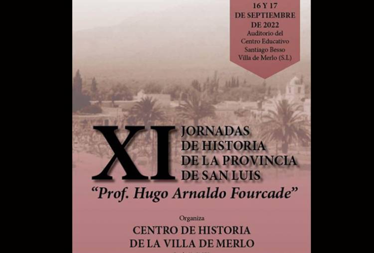 XI Jornadas de Historia de San Luis