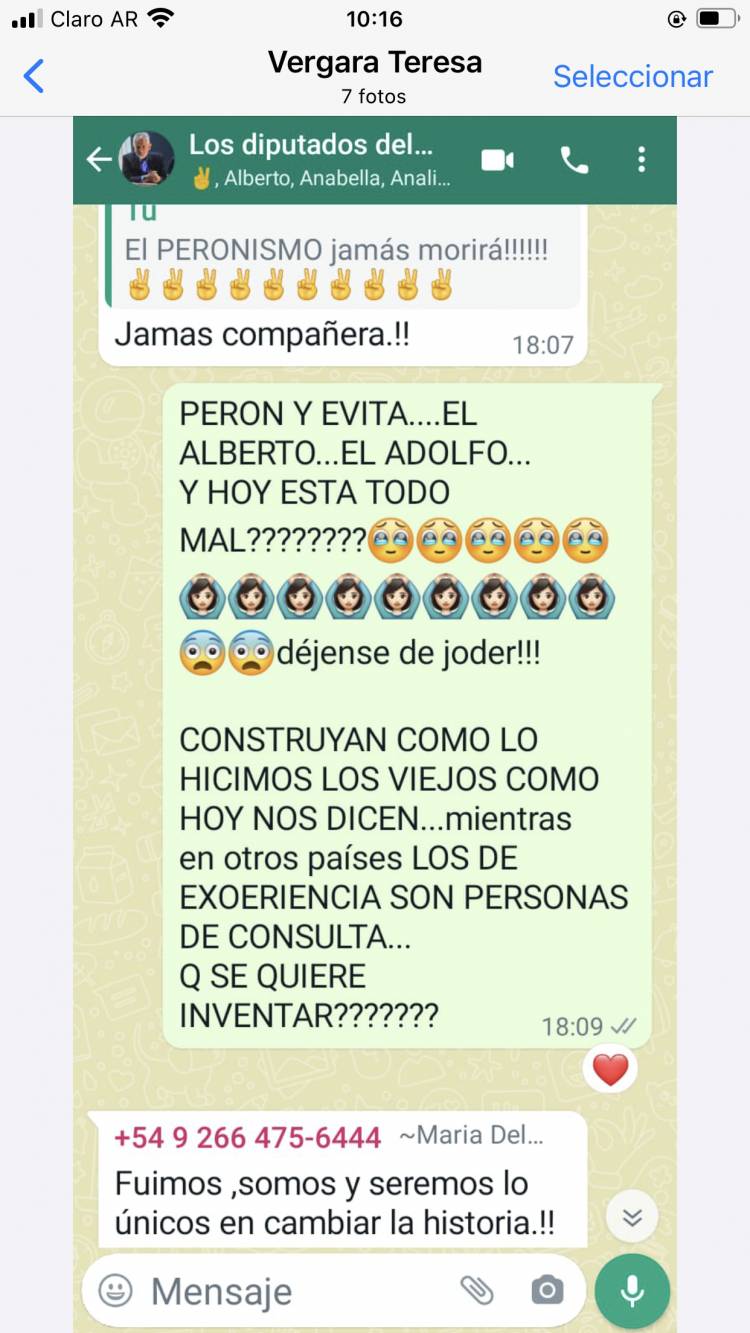 El derecho de olvido en el peronismo que fue repelido 