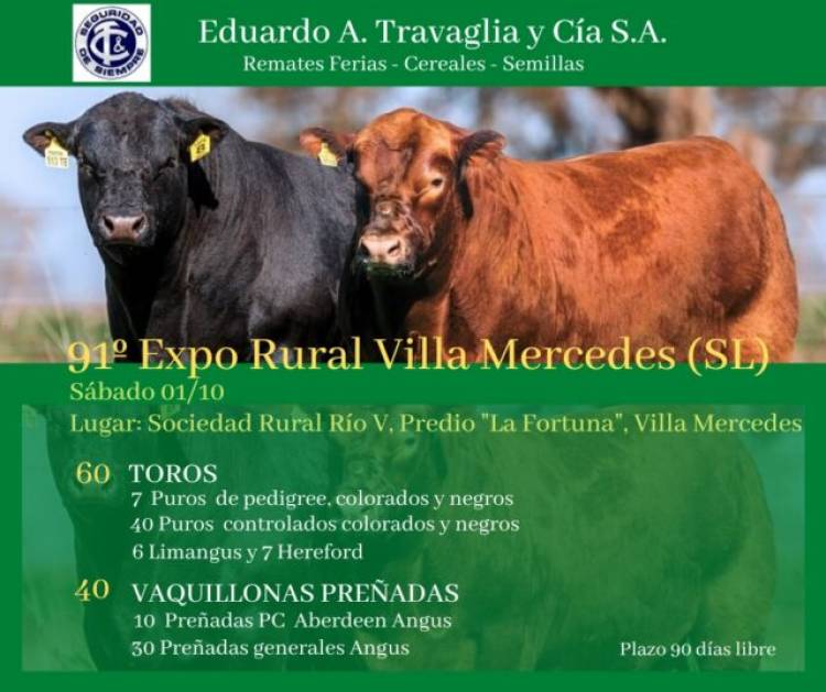 Expo Rural Río Quinto: habrá importantes remates