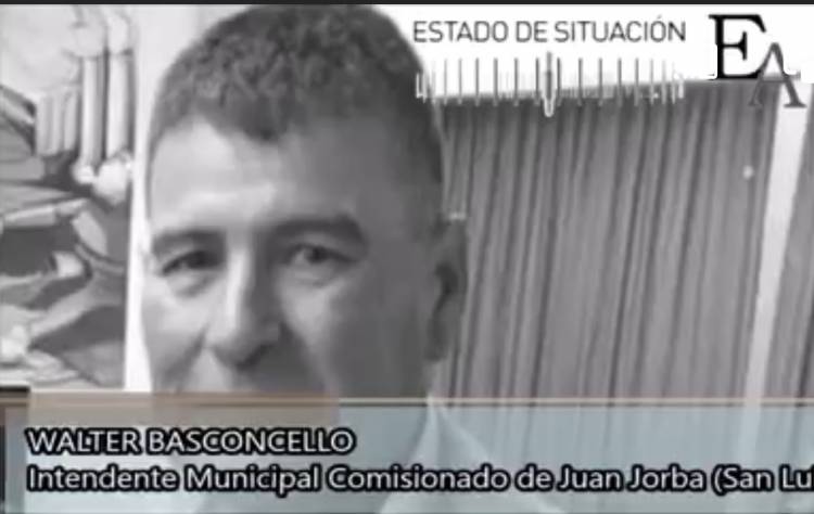 JUAN JORBA: llegó San Luis a Mil .Progreso con gestión local 