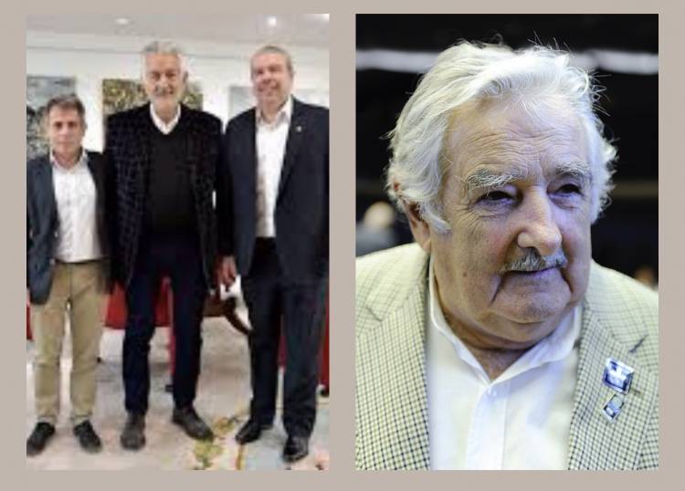 Llega Pepe Mugica y estará con Alberto RODRIGUEZ Saá . Moriñigo y su discurso anti grieta en serio 