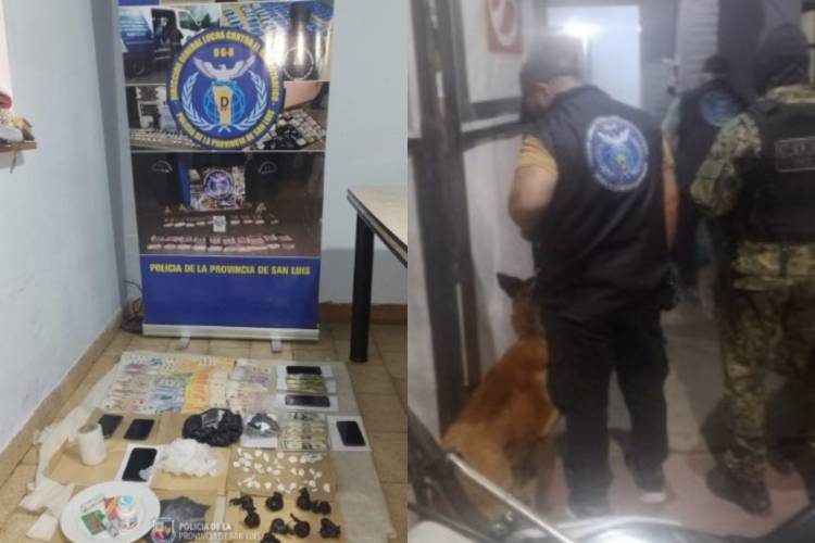 Desbarataron 4 kioscos de droga que funcionaban en Merlo