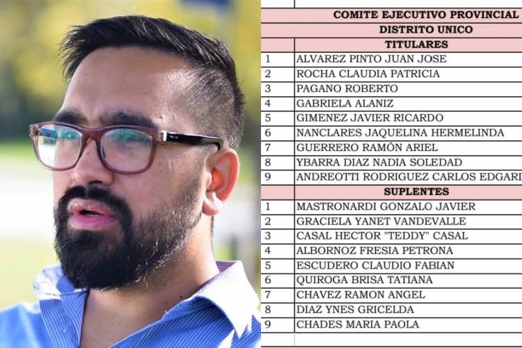 ÁLVAREZ PINTO ASUME EL LUNES LA PRESIDENCIA DE LA UCR 