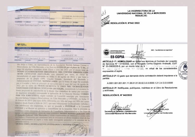 La UNVIME se hunde sumando asesores y con Rivarola al borde de que lo echen . 