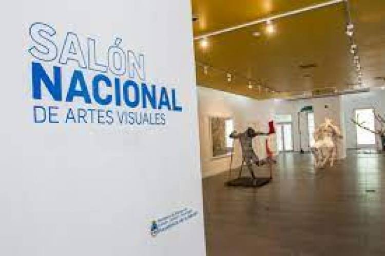 Romina Baigorria en el Salón Nacional de Artes