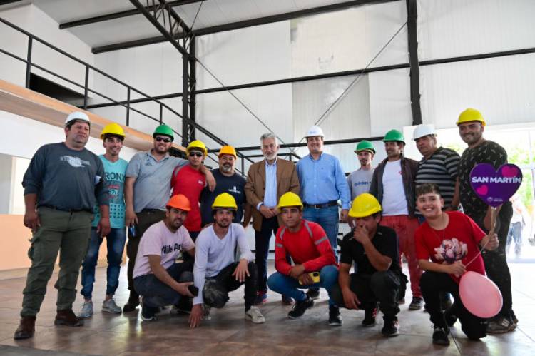 SAN MARTÍN: progreso y arraigo con obras 