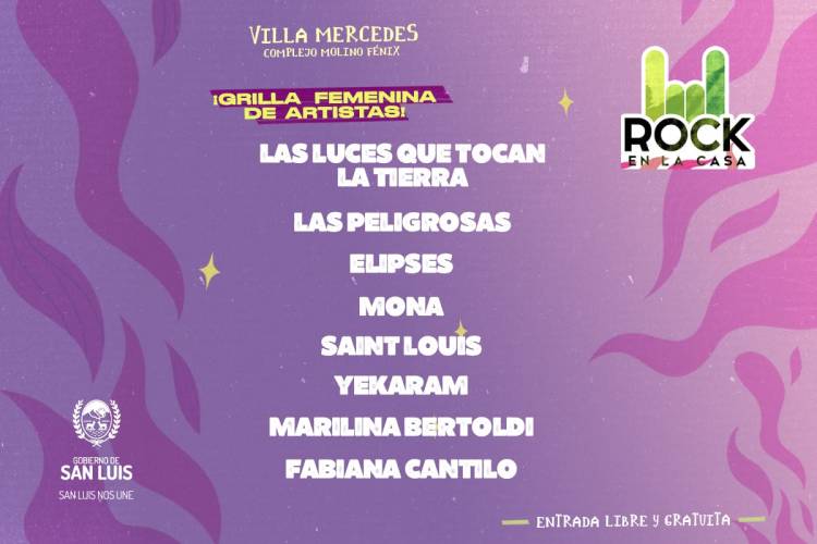 El Cupo Femenino de Rock en la Casa 2023