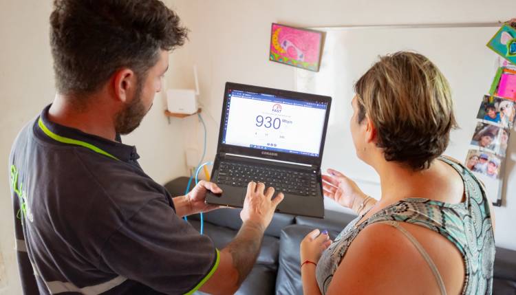 MERLO: continúan las instalaciones de San Luis a Mil 