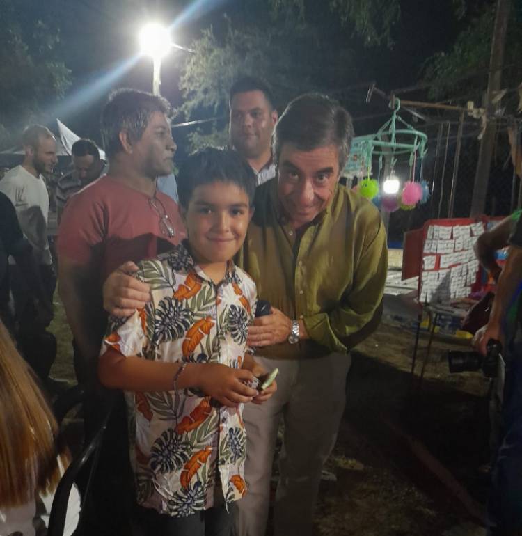 Fernández estuvo en Talita y la campaña ya empezó 