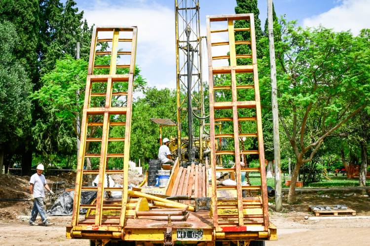 LUJÁN: obras hídricas con beneficio social