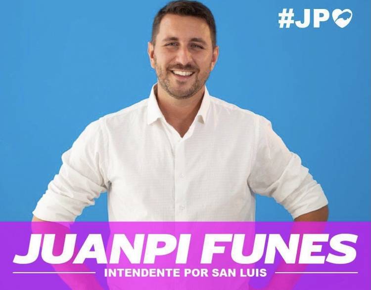 Juanpi  Funes LARGO a Intendente de San Luis. Su mensaje 