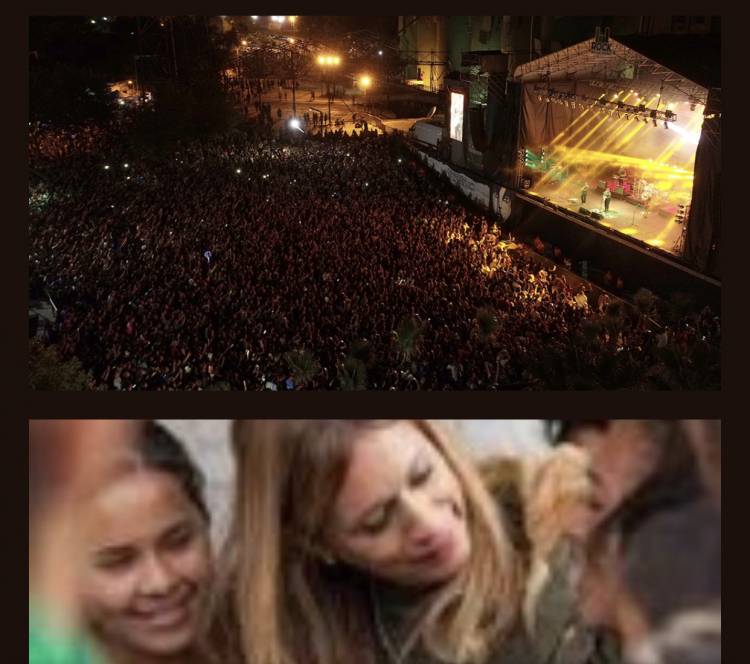 Rock en Casa, casi el lanzamiento de campaña de Anabella Lucero . Se espera una multitud 