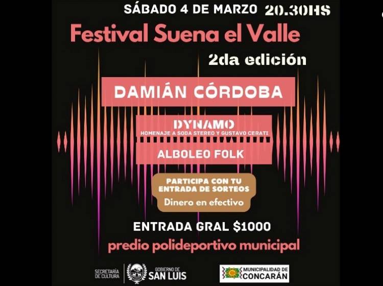 CONCARÁN:  2° Festival “Suena el Valle”