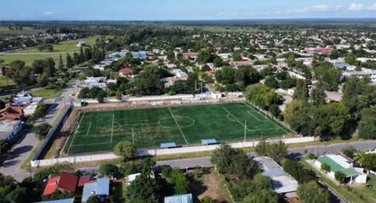  SANTA ROSA: inauguran cancha de césped sintético 