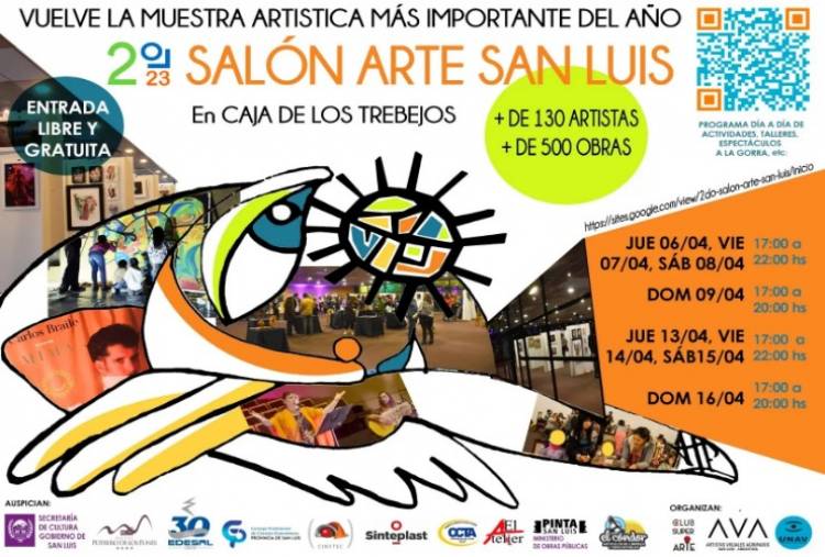 Comienza el 2° Salón Provincial de Artes Visuales